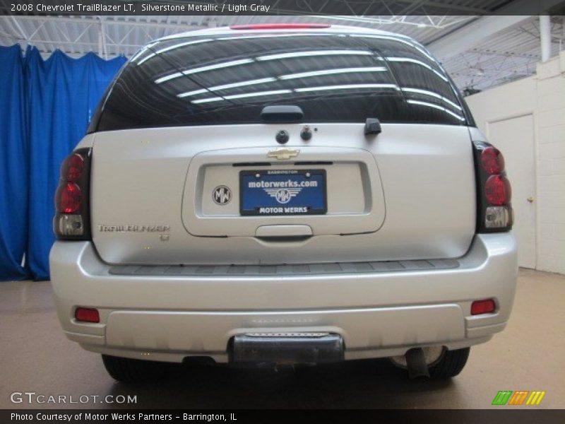Silverstone Metallic / Light Gray 2008 Chevrolet TrailBlazer LT