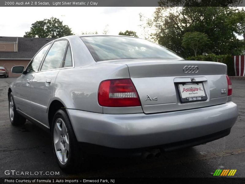 Light Silver Metallic / Clay 2000 Audi A4 2.8 Sedan