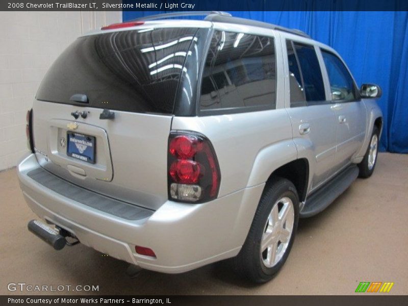 Silverstone Metallic / Light Gray 2008 Chevrolet TrailBlazer LT