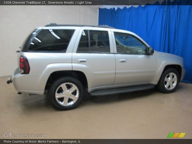 Silverstone Metallic / Light Gray 2008 Chevrolet TrailBlazer LT