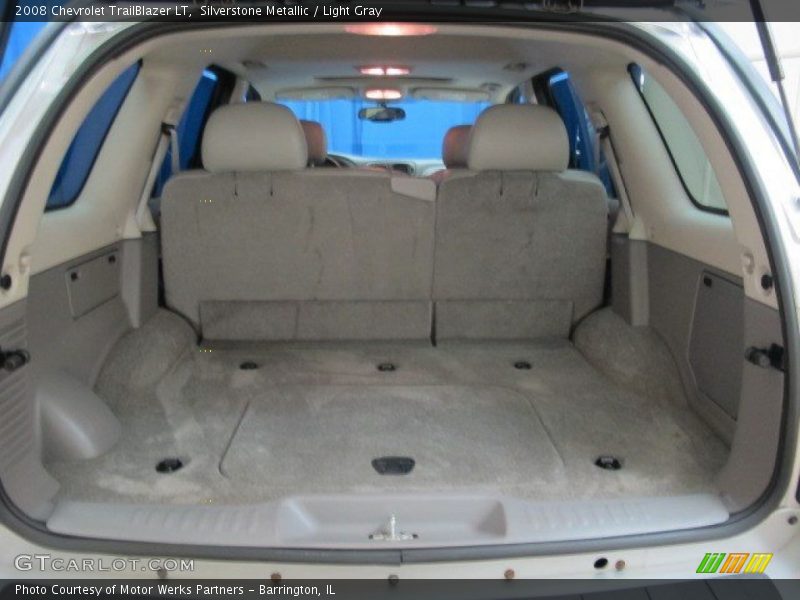 Silverstone Metallic / Light Gray 2008 Chevrolet TrailBlazer LT
