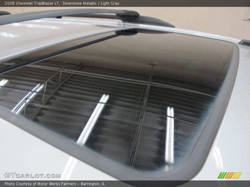 Silverstone Metallic / Light Gray 2008 Chevrolet TrailBlazer LT