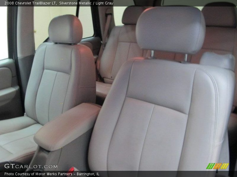 Silverstone Metallic / Light Gray 2008 Chevrolet TrailBlazer LT