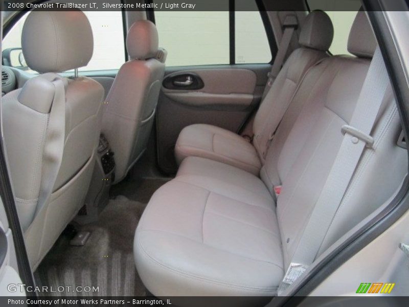 Silverstone Metallic / Light Gray 2008 Chevrolet TrailBlazer LT