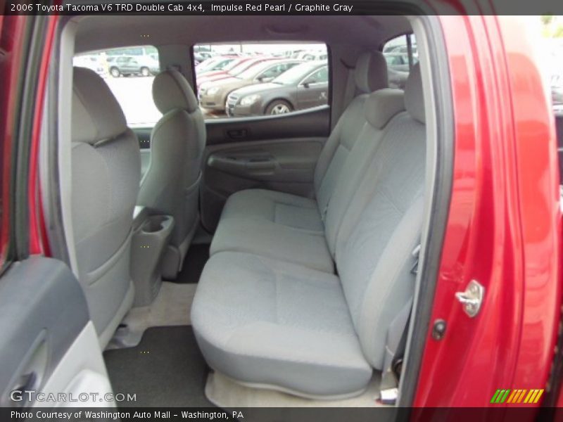 Impulse Red Pearl / Graphite Gray 2006 Toyota Tacoma V6 TRD Double Cab 4x4