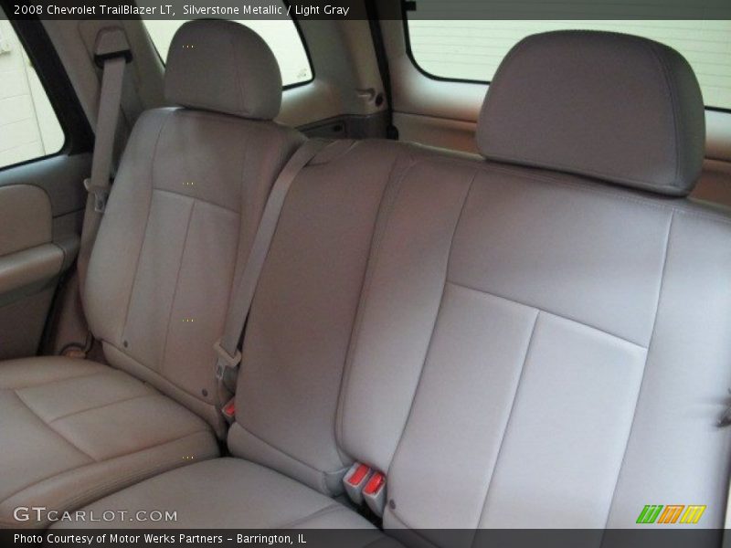 Silverstone Metallic / Light Gray 2008 Chevrolet TrailBlazer LT