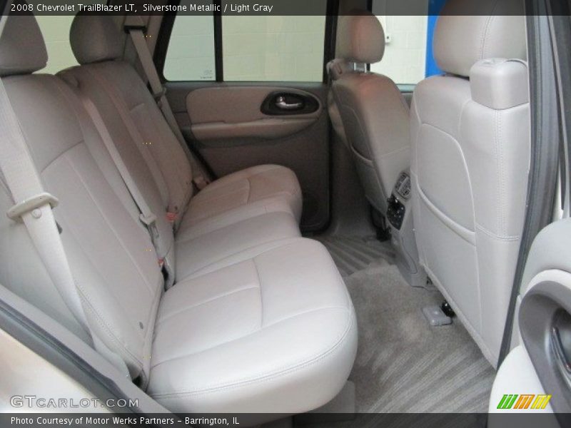 Silverstone Metallic / Light Gray 2008 Chevrolet TrailBlazer LT
