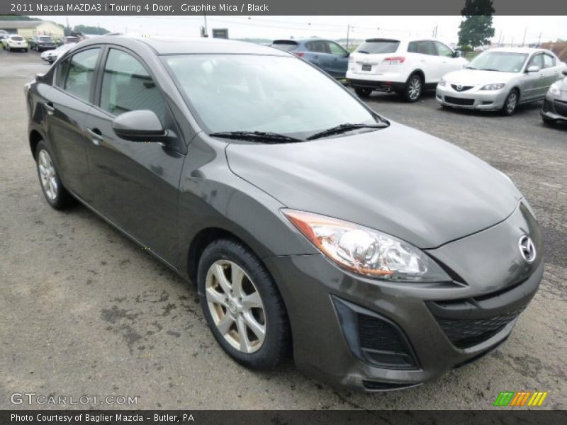 Graphite Mica / Black 2011 Mazda MAZDA3 i Touring 4 Door