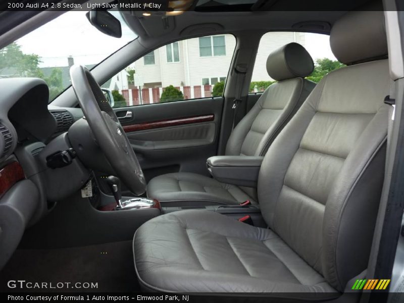 Light Silver Metallic / Clay 2000 Audi A4 2.8 Sedan
