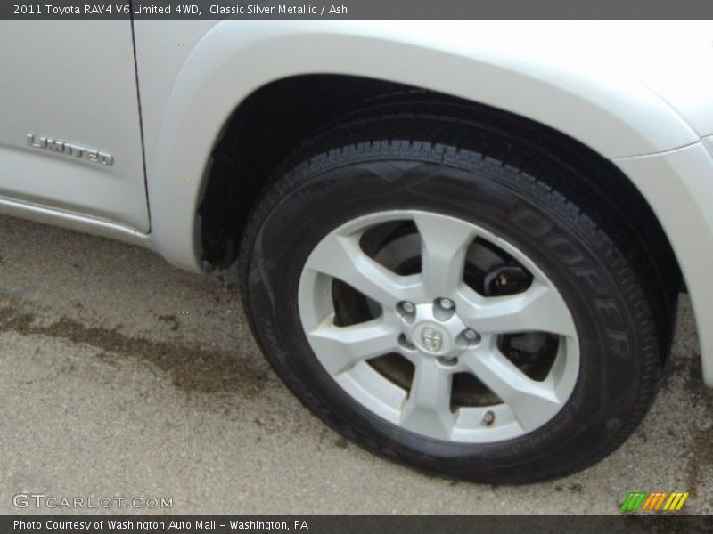 Classic Silver Metallic / Ash 2011 Toyota RAV4 V6 Limited 4WD