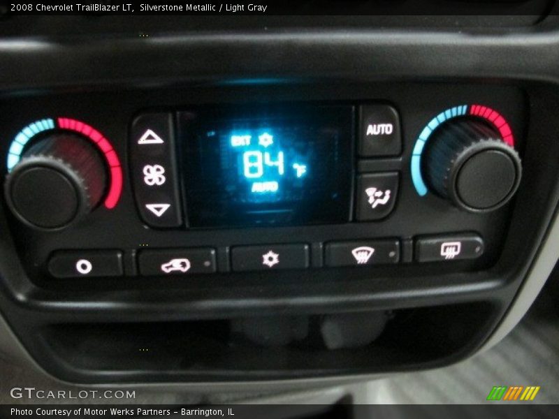 Silverstone Metallic / Light Gray 2008 Chevrolet TrailBlazer LT