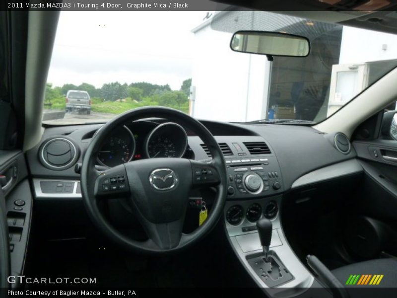 Graphite Mica / Black 2011 Mazda MAZDA3 i Touring 4 Door