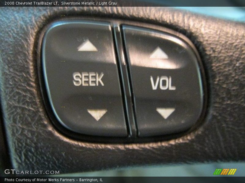 Silverstone Metallic / Light Gray 2008 Chevrolet TrailBlazer LT