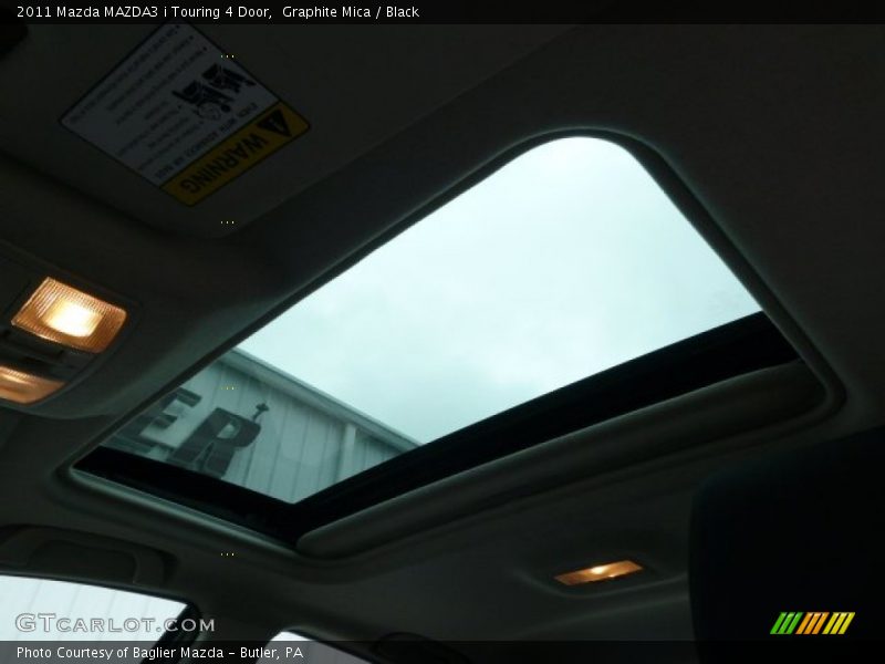 Graphite Mica / Black 2011 Mazda MAZDA3 i Touring 4 Door