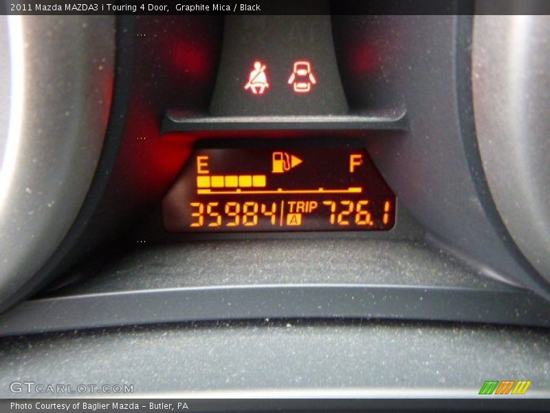 Graphite Mica / Black 2011 Mazda MAZDA3 i Touring 4 Door