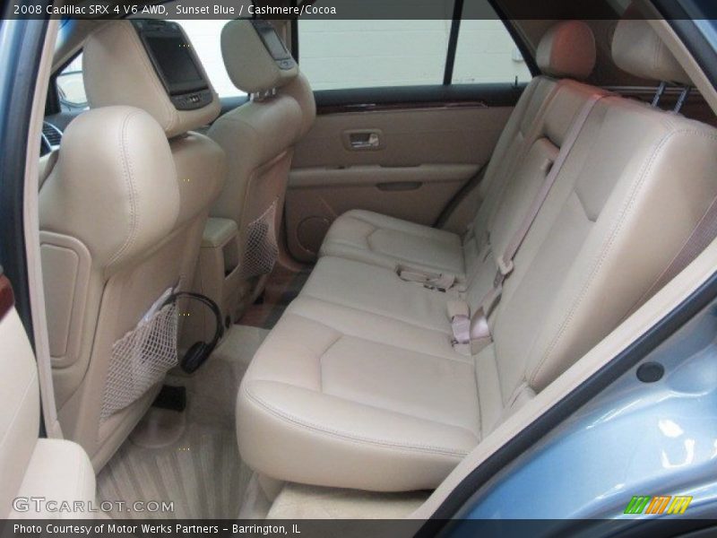 Sunset Blue / Cashmere/Cocoa 2008 Cadillac SRX 4 V6 AWD