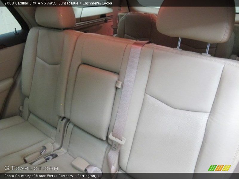 Sunset Blue / Cashmere/Cocoa 2008 Cadillac SRX 4 V6 AWD
