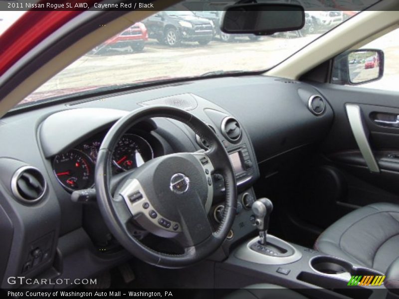 Cayenne Red / Black 2011 Nissan Rogue SL AWD