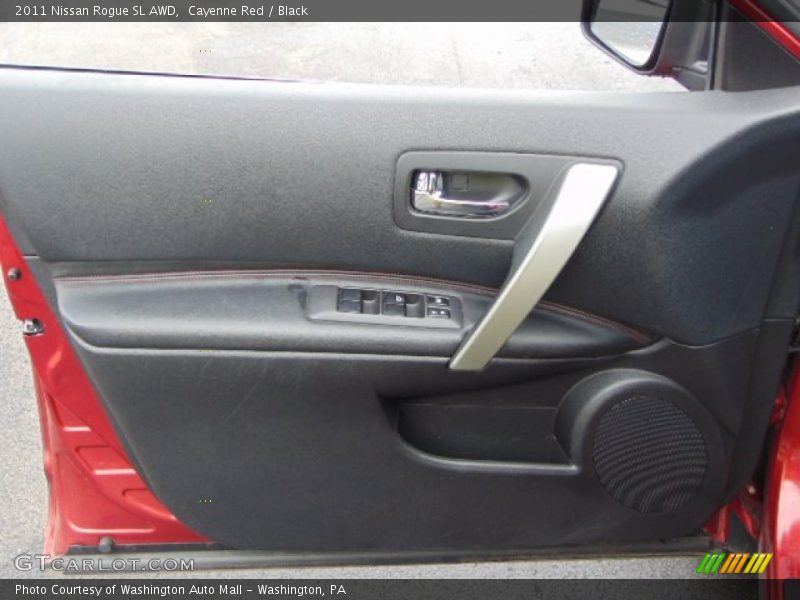 Cayenne Red / Black 2011 Nissan Rogue SL AWD