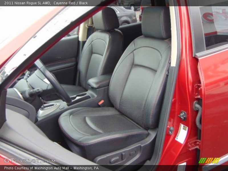 Cayenne Red / Black 2011 Nissan Rogue SL AWD