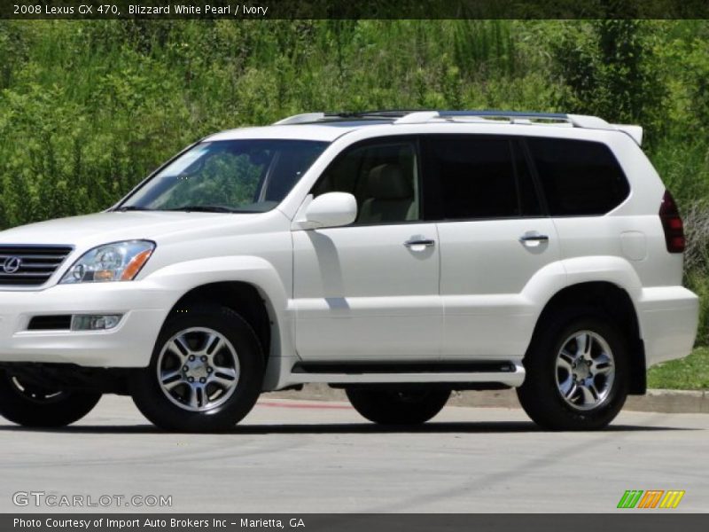 Blizzard White Pearl / Ivory 2008 Lexus GX 470
