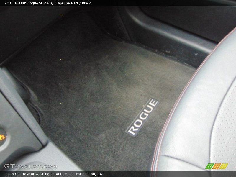 Cayenne Red / Black 2011 Nissan Rogue SL AWD