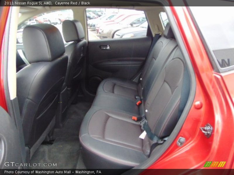 Cayenne Red / Black 2011 Nissan Rogue SL AWD