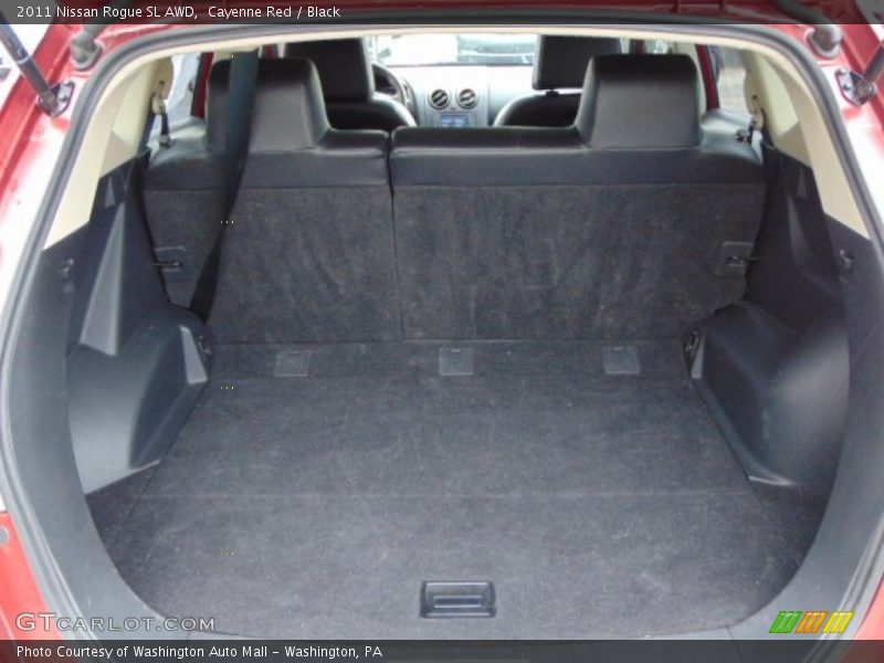 Cayenne Red / Black 2011 Nissan Rogue SL AWD