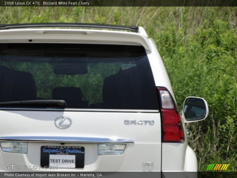 Blizzard White Pearl / Ivory 2008 Lexus GX 470