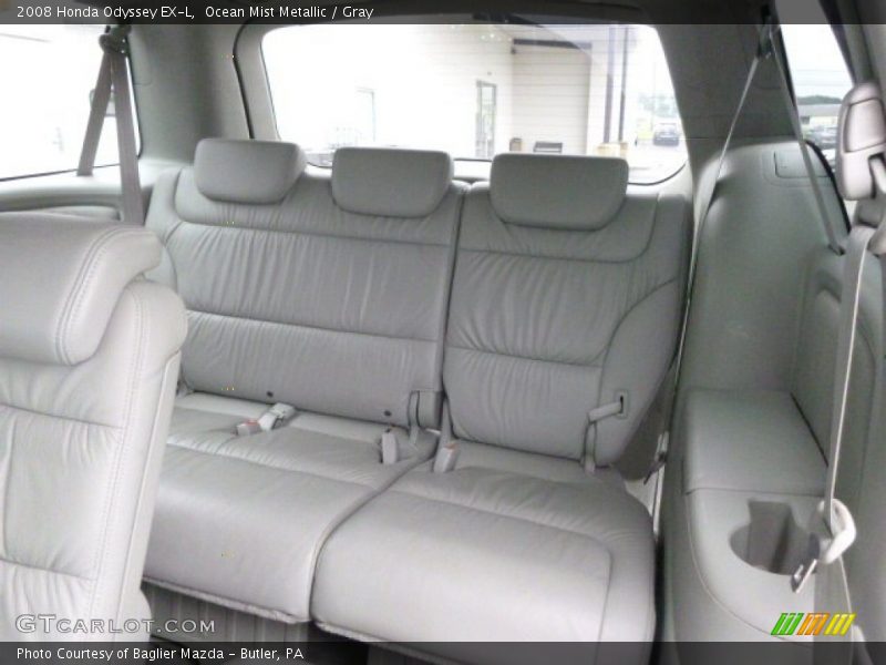 Ocean Mist Metallic / Gray 2008 Honda Odyssey EX-L