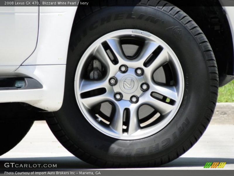 Blizzard White Pearl / Ivory 2008 Lexus GX 470