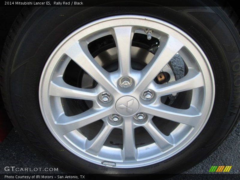 Rally Red / Black 2014 Mitsubishi Lancer ES