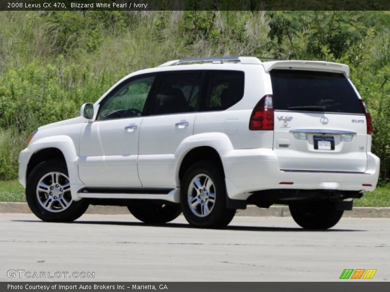 Blizzard White Pearl / Ivory 2008 Lexus GX 470