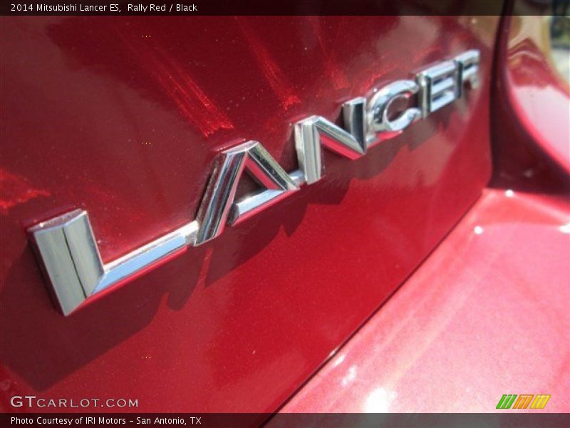Rally Red / Black 2014 Mitsubishi Lancer ES