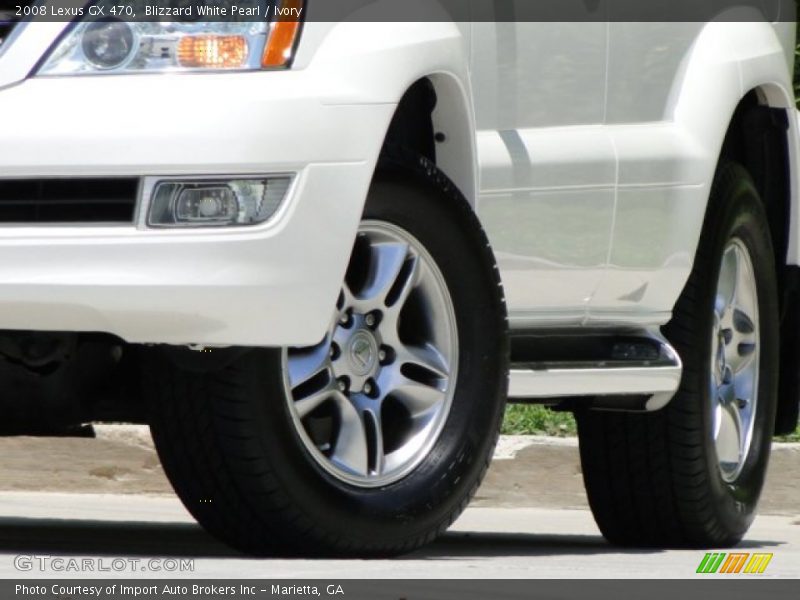 Blizzard White Pearl / Ivory 2008 Lexus GX 470