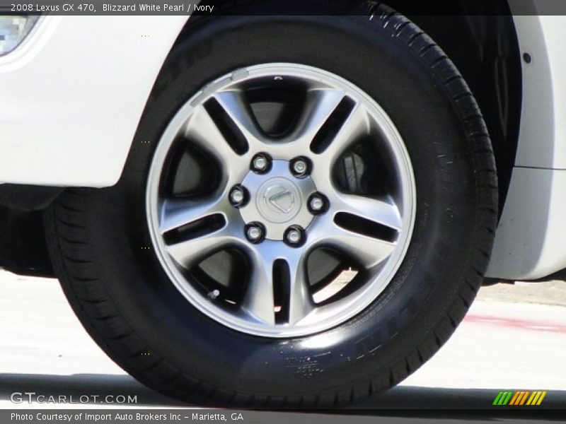 Blizzard White Pearl / Ivory 2008 Lexus GX 470