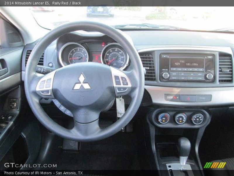 Rally Red / Black 2014 Mitsubishi Lancer ES