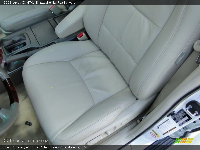 Blizzard White Pearl / Ivory 2008 Lexus GX 470