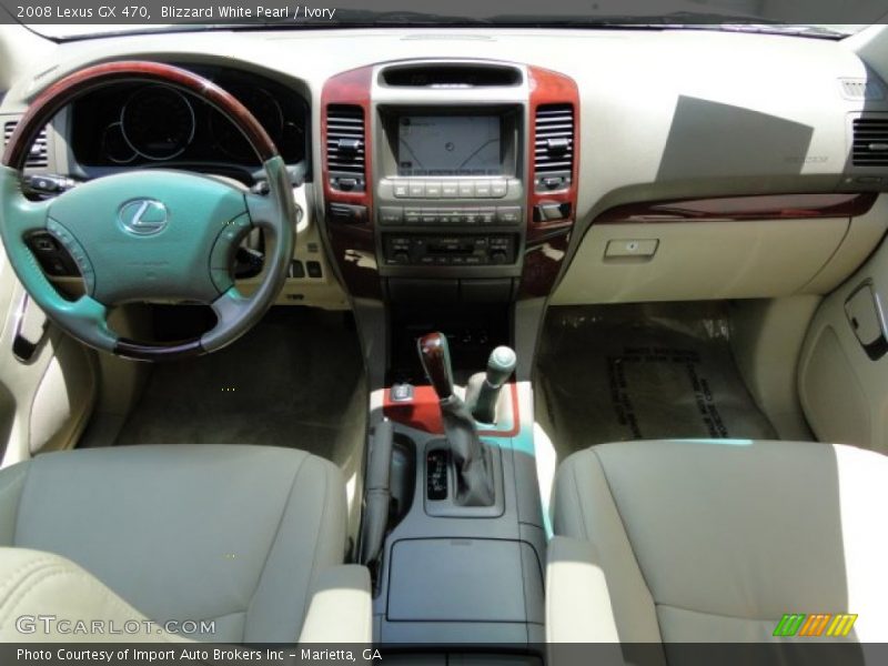 Blizzard White Pearl / Ivory 2008 Lexus GX 470