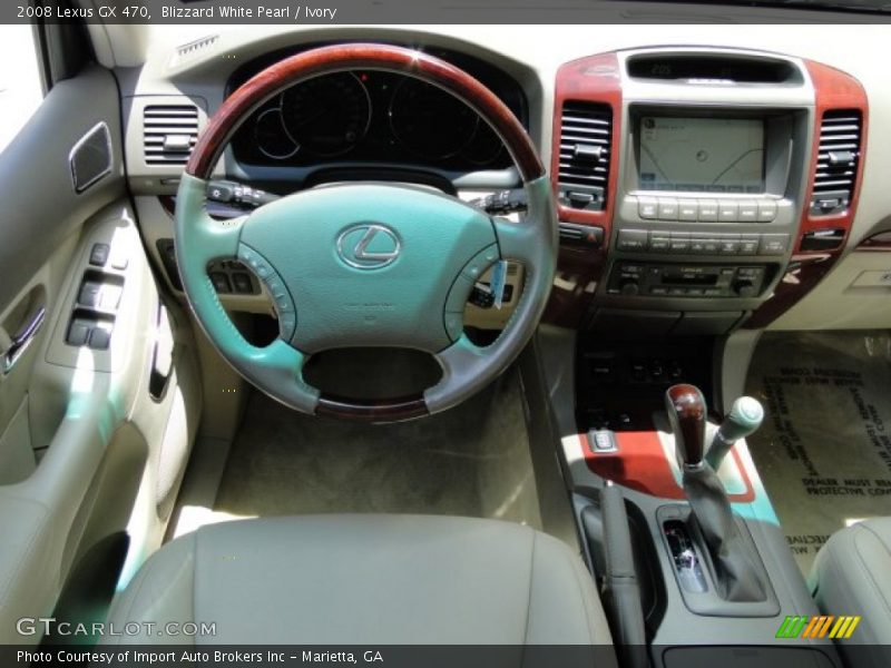 Blizzard White Pearl / Ivory 2008 Lexus GX 470