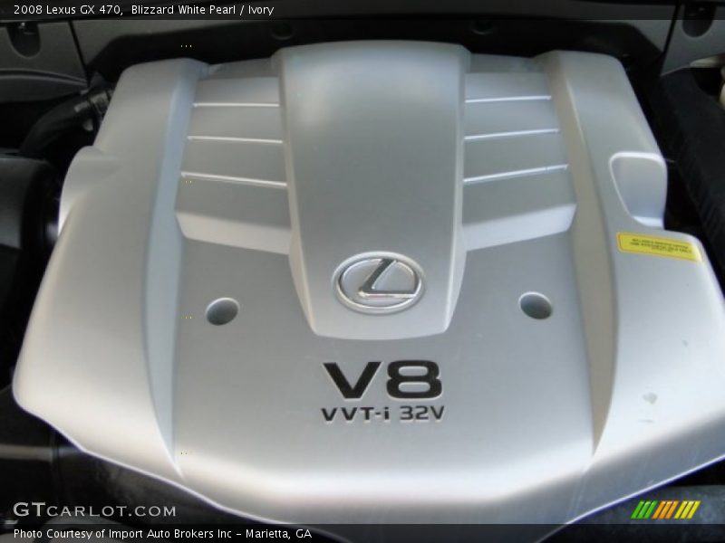 Blizzard White Pearl / Ivory 2008 Lexus GX 470