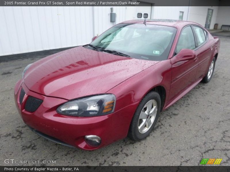 Sport Red Metallic / Parchment/Dark Pewter 2005 Pontiac Grand Prix GT Sedan