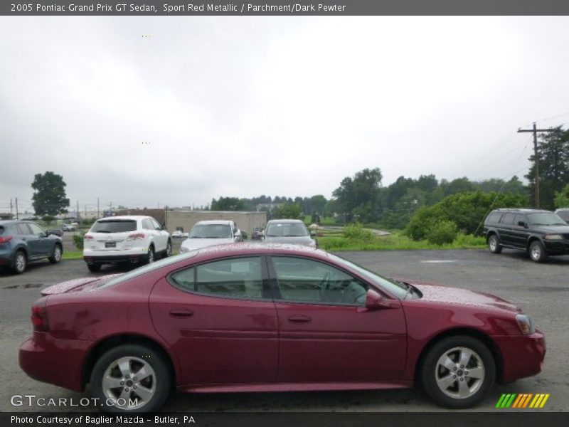 Sport Red Metallic / Parchment/Dark Pewter 2005 Pontiac Grand Prix GT Sedan