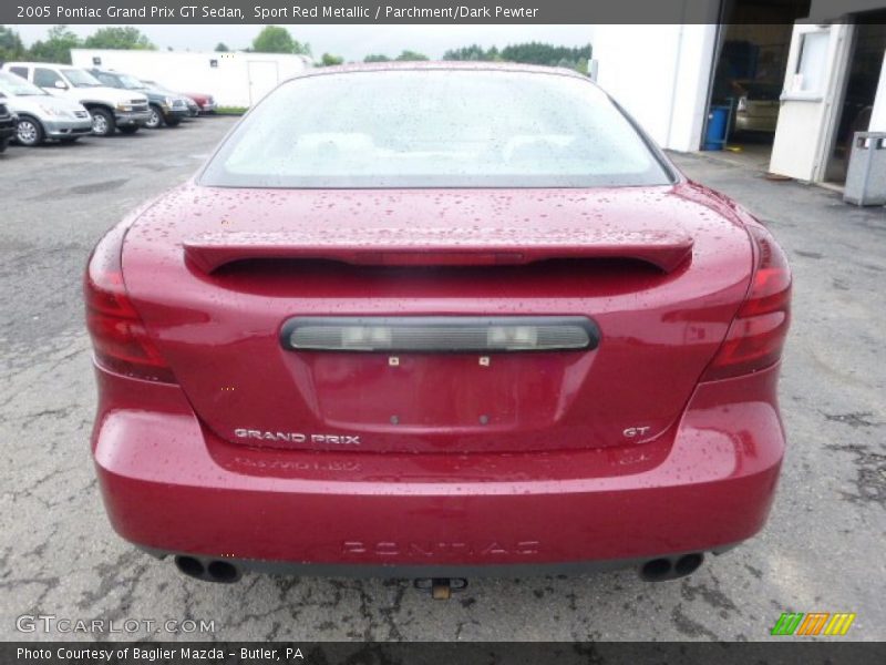 Sport Red Metallic / Parchment/Dark Pewter 2005 Pontiac Grand Prix GT Sedan