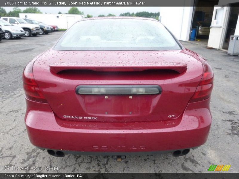 Sport Red Metallic / Parchment/Dark Pewter 2005 Pontiac Grand Prix GT Sedan