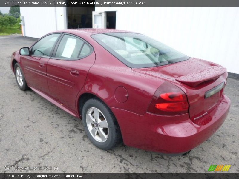 Sport Red Metallic / Parchment/Dark Pewter 2005 Pontiac Grand Prix GT Sedan