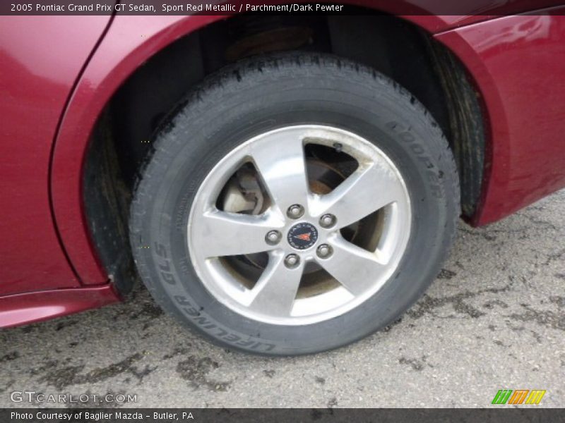 Sport Red Metallic / Parchment/Dark Pewter 2005 Pontiac Grand Prix GT Sedan