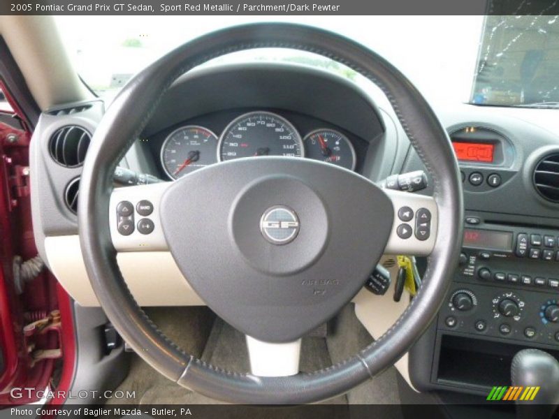 Sport Red Metallic / Parchment/Dark Pewter 2005 Pontiac Grand Prix GT Sedan