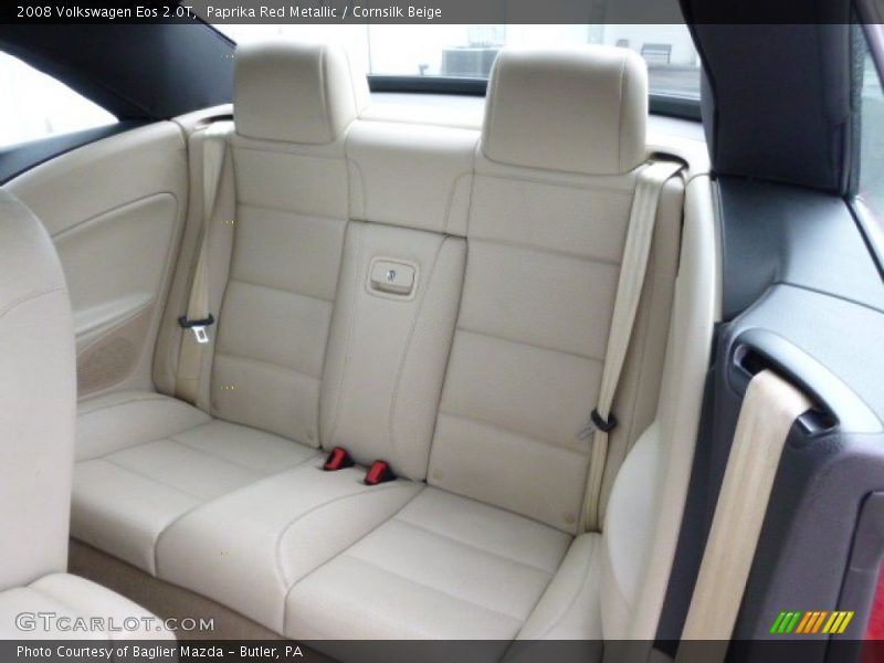 Paprika Red Metallic / Cornsilk Beige 2008 Volkswagen Eos 2.0T