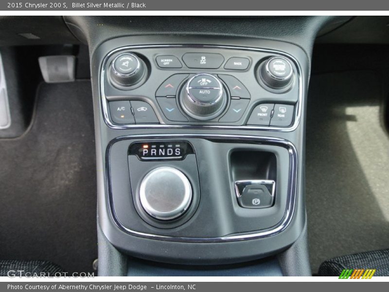 Billet Silver Metallic / Black 2015 Chrysler 200 S